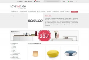 Bonaldo - Sito di e-commerce