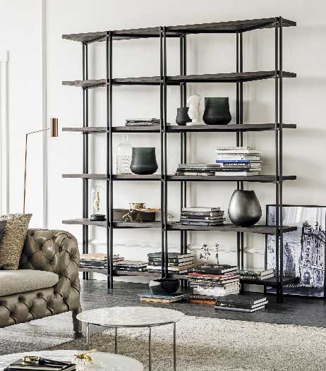 Librerie essenziali per Cattelan Italia