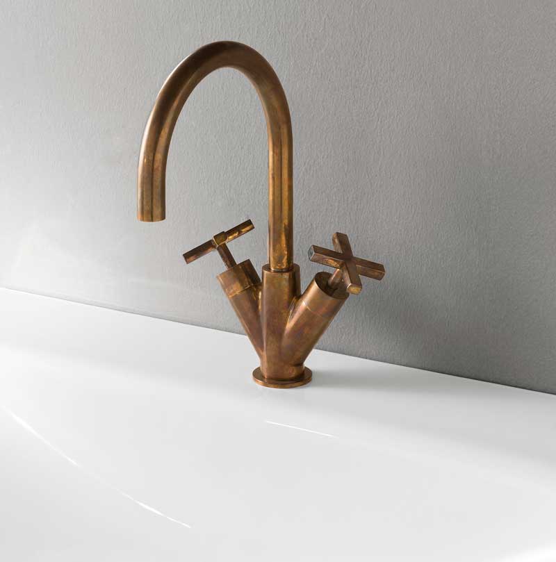 Treemme rinnova Line con ottone e nero