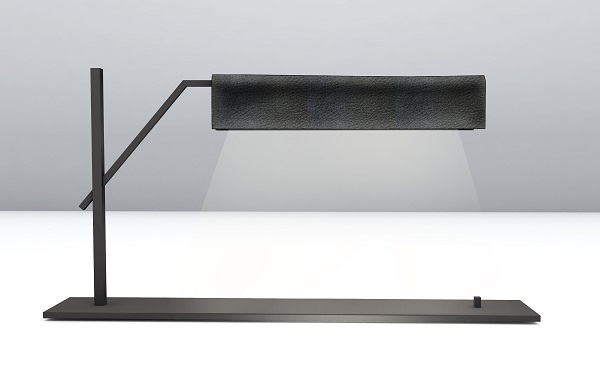 Grafismo metropolitano per la lampada di Boffetto