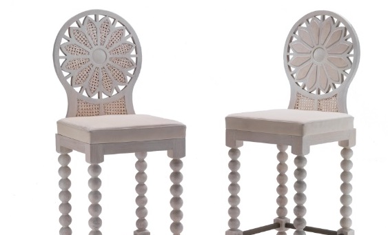 Four Quatrefoils, sgabelli bar secondo Fratelli Boffi