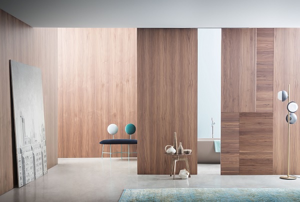 Lualdi accosta tre intagli con Matrix di Lissoni