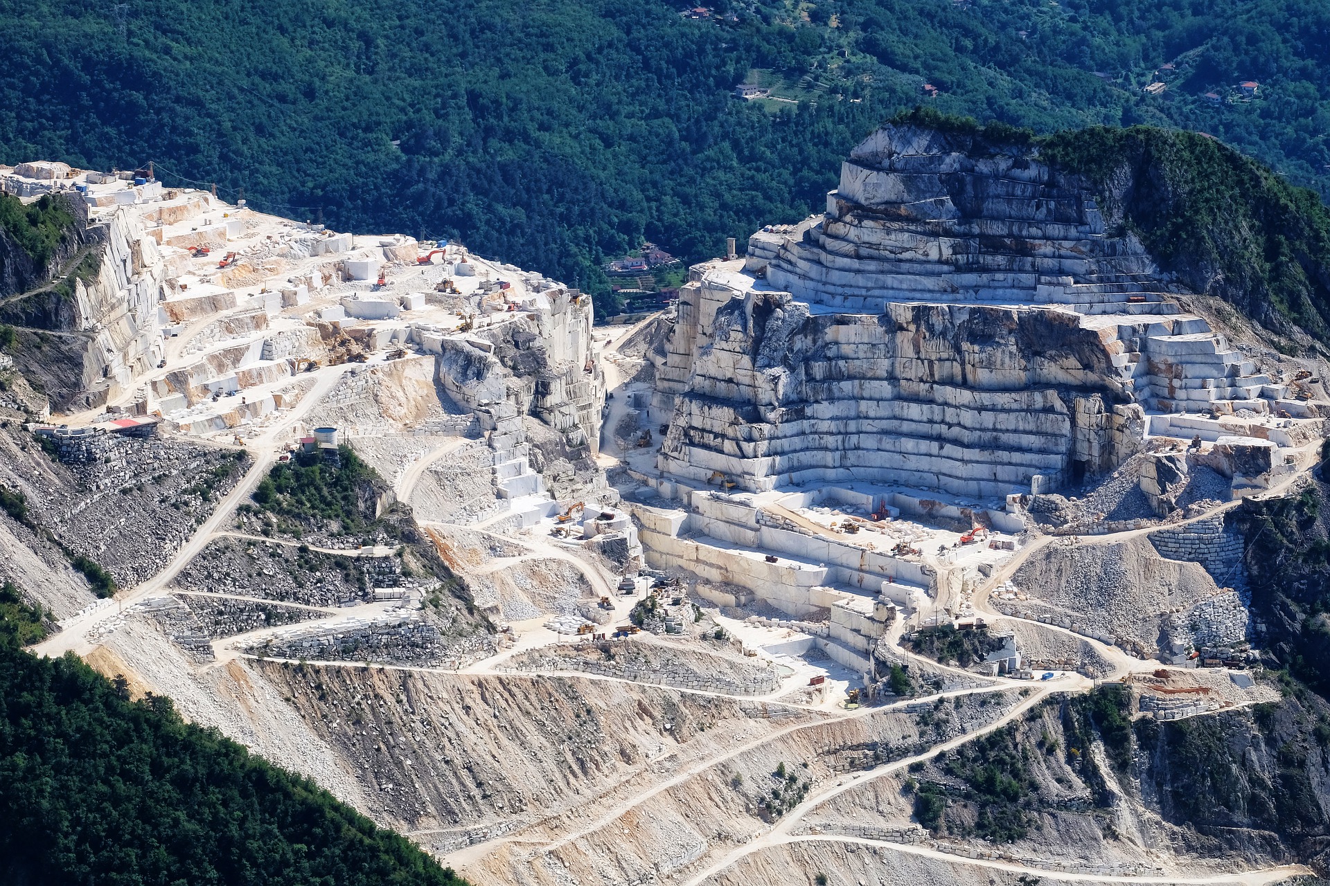 Carrara, cala l’export del marmo italiano