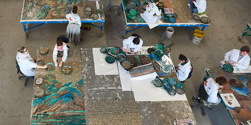 I mosaici Sicis battono i cloni cinesi
