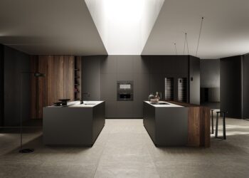 I quattro elementi naturali confluiscono in Twins di Key Cucine