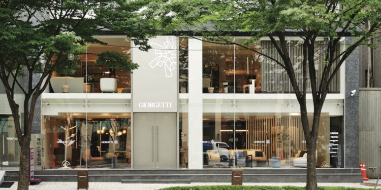 Nuovo monobrand a Seoul per Giorgetti