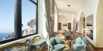 Giorgetti firma il refitting di Villa Castiglione a Capri