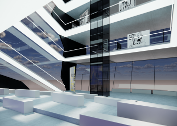 Helmallery, un edificio multipiano nel metaverso