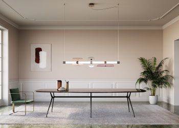 Axi il nuovo chandelier firmato da Patrick Jouin per Italamp