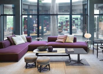 Nuovo look per lo showroom di Flexform a Meda