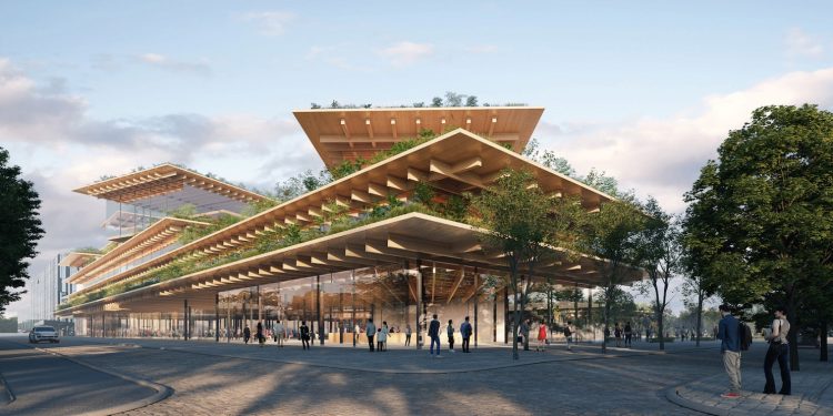Welcome, l’ufficio biofilico a Milano di Kengo Kuma e Stefano Mancuso