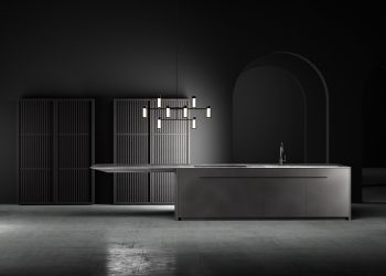 La nuova composizione di Key Cucine è un elogio all’equilibrio e alla purezza delle forme
