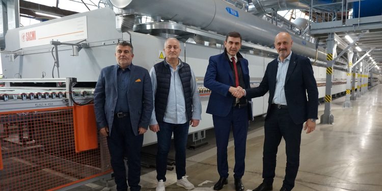 Italcer, nuovo forno ibrido idrogeno-metano a Fiorano Modenese