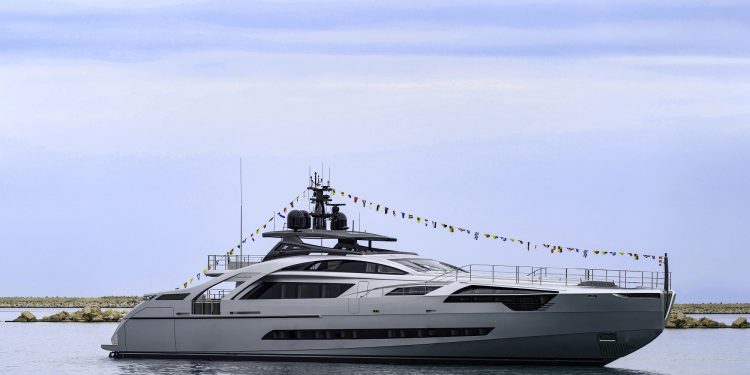 Varata la terza unità del Pershing 140, la prima ammiraglia del brand