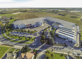 Lo stabilimento di Bonavigo, sede di Samo Industries