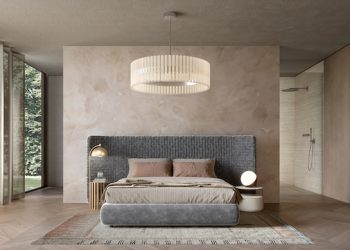Il nuovo letto della casa Azul di Paola Navone per Turri Design