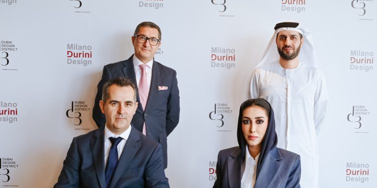 Milano Durini Design sigla una partnership con Dubai Design District