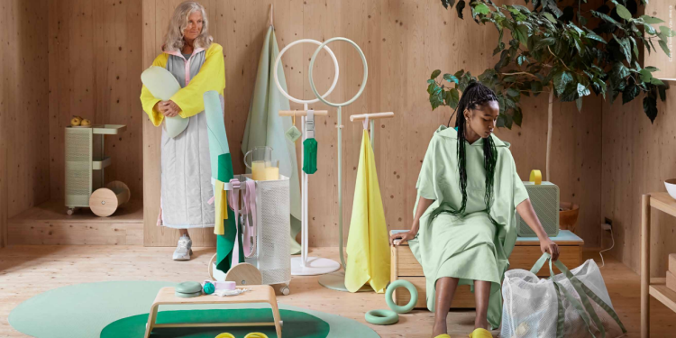 Ikea lancia Dajlien, la prima collezione per allenarsi a casa
