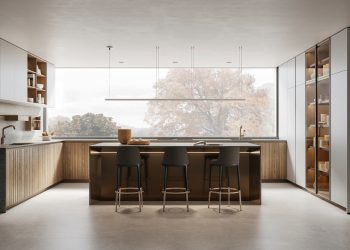 Arclinea propone un’inedita versione di Thea, la cucina dallo stile minimal