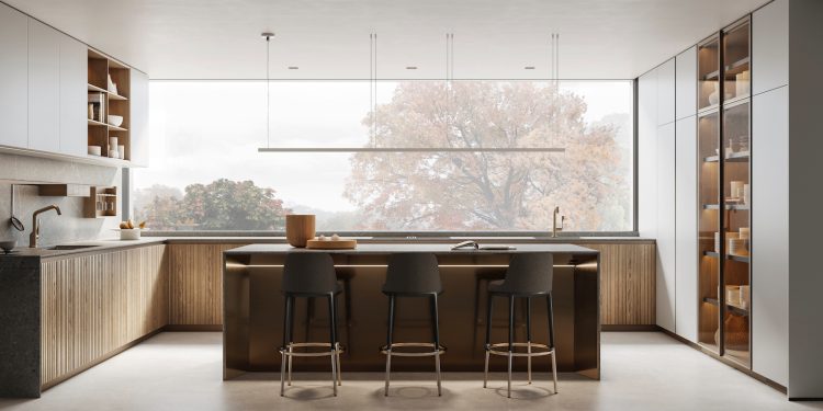 Arclinea propone un’inedita versione di Thea, la cucina dallo stile minimal