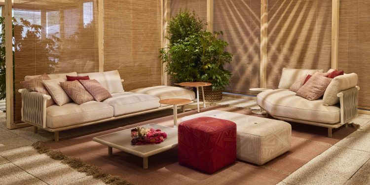 Il design outdoor di Roda si veste dei tessuti Missoni
