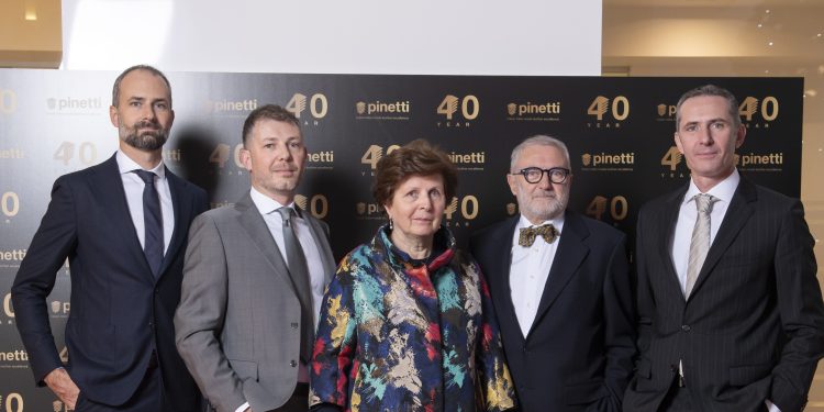 Pinetti registra una crescita a doppia cifra