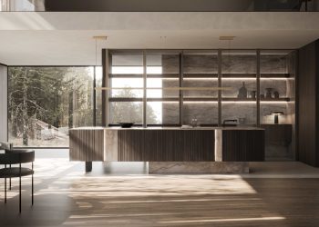 Modulnova crea la composizione di Vertical, Bilico e Glass