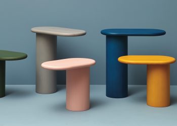 Colore e funzione: i tavolini Colorama di Scapin Collezioni