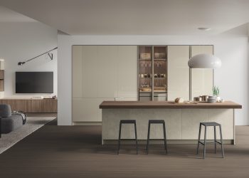Aliant di Stosa Cucine, leggerezza e design contemporaneo