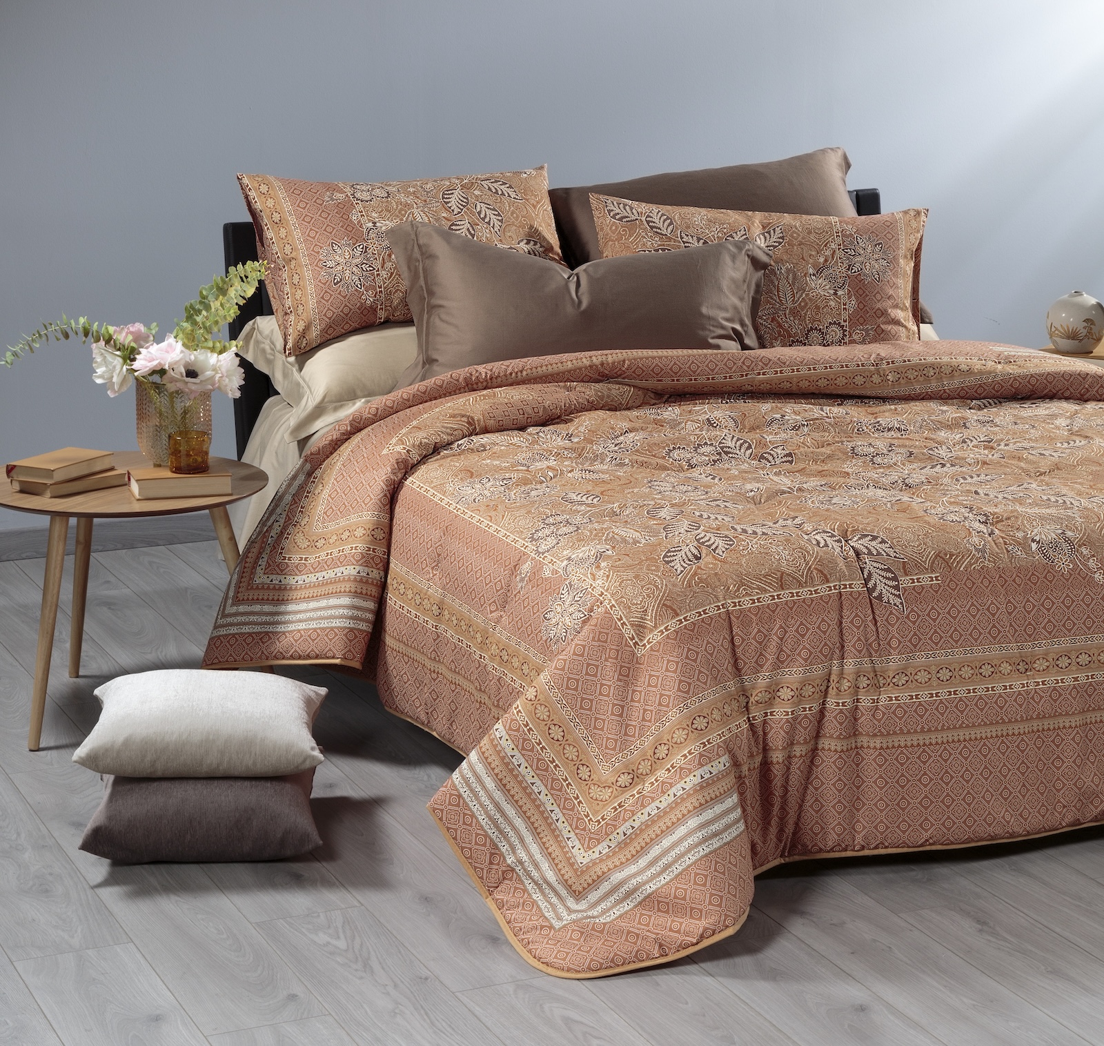 Paravento Shoji A Doppia Croce Oriental Furniture - 4 Pannelli In Legno Di Abete, Colore Naturale