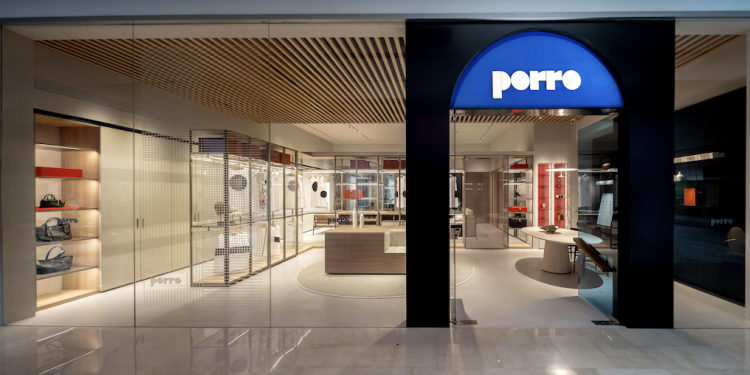 Porro accelera in Asia con l’opening di un monobrand a Ningbo