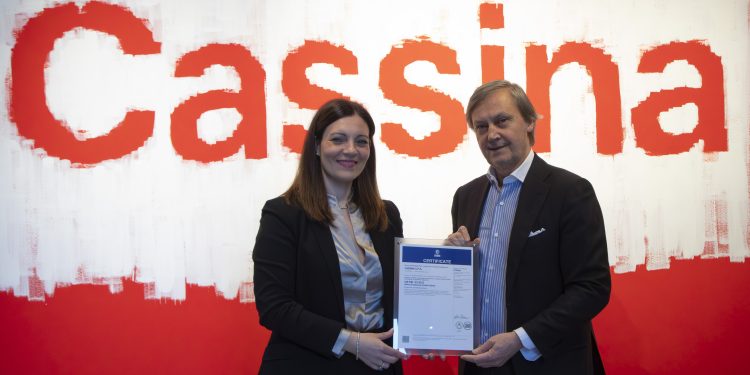 Cassina ha ottenuto la Certificazione della Parità di Genere