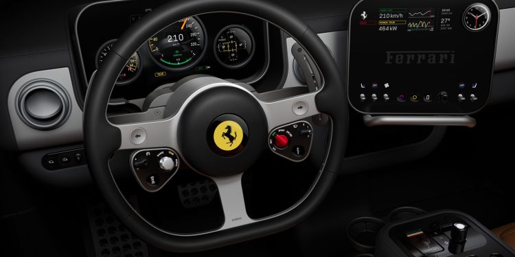 Ferrari Luce, svelati gli interni disegnati dal collettivo LoveFrom