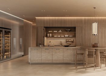 Kora di Arclinea, la curva come grammatica della cucina