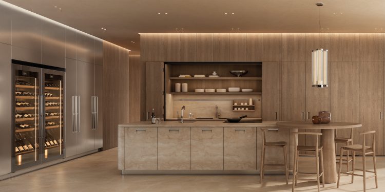 Kora di Arclinea, la curva come grammatica della cucina